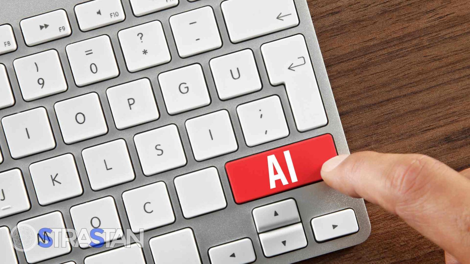 A group of diverse business professionals collaborating with holographic data and charts, illustrating the synergy between humans and AI automation tools in a modern office.