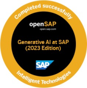openSAP-Certified-Generative-AI